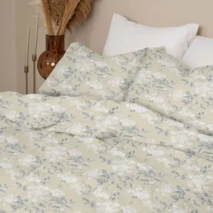 Μαξιλαροθήκες Menta Εμπριμέ 360 Beige 50x70