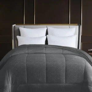 Κουβερτοπάπλωμα Dalia Anthracite Υπέρδιπλο (220x240)