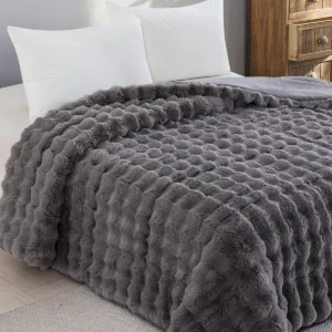 Κουβερτοπάπλωμα Rabbit Dark Grey King Size (240x250)
