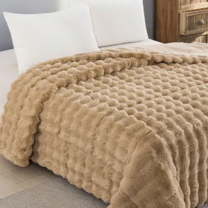Κουβερτοπάπλωμα Rabbit Beige King Size (240x250)