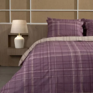 Παπλωματοθήκη Cotton Feelings 2066 Mauve Υπέρδιπλη (230x250)