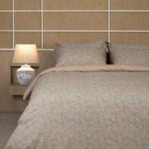 Σετ Σεντόνια Cotton Feelings 928 Beige Μονό (165x270)
