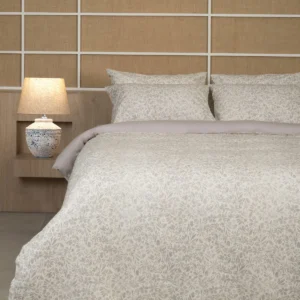 Σετ Σεντόνια Cotton Feelings 2070 Beige Υπέρδιπλο (235x270)