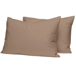 Μαξιλαροθήκες Cotton Feelings 118 Brown 50x70
