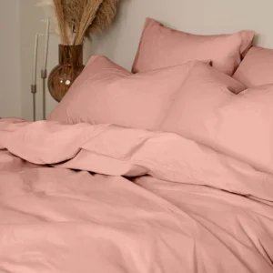 Σετ Σεντόνια Cotton Feelings 116 Light Pink King Size (260x270)