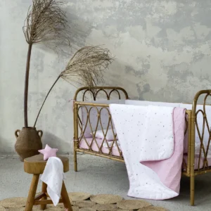 Κουβερλί Κούνιας 100x140 Nene - Pink