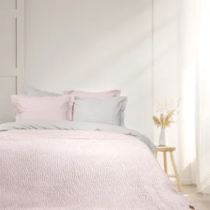 Κουβέρτα Μονή 160x220 - Serenus Nude Pink