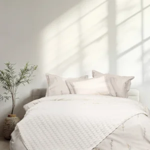 Κουβέρτα Μονή 160x220 - Savara Ivory