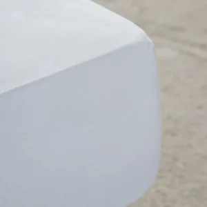 Σεντόνι Υπέρδιπλο με Λάστιχο Superior Satin - White
