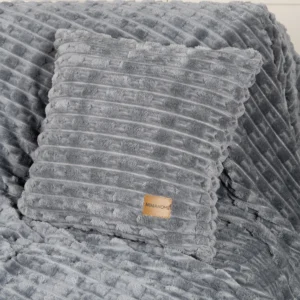 Διακοσμητική Μαξιλαροθήκη 45x45 - Savara Dark Gray