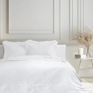Σετ Κουβερλί 240x260 - Calla White