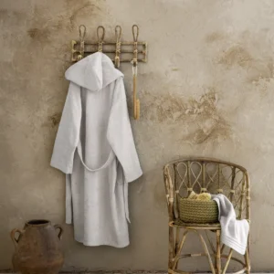 Μπουρνούζι με κουκούλα Zen - Medium - Oat Beige