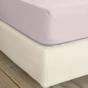 Σεντόνι Γίγας με Λάστιχο Superior Satin - Smoked Rose