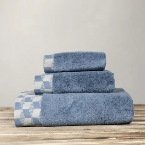 Πετσέτα 50x100 Luxe - Denim Blue