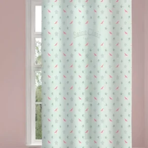 Παιδική & Βρεφική Κουρτίνα Soft-Touch Rosie Mint V2 με Τρουκς