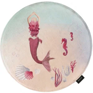 Στρογγυλό Χαλί Softy Mermaid