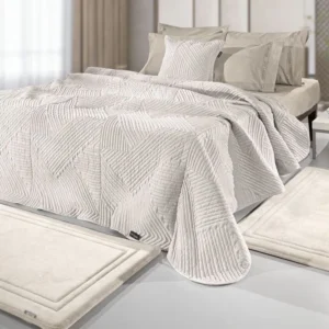 Σετ 3τμχ Χαλί Softy Ivory